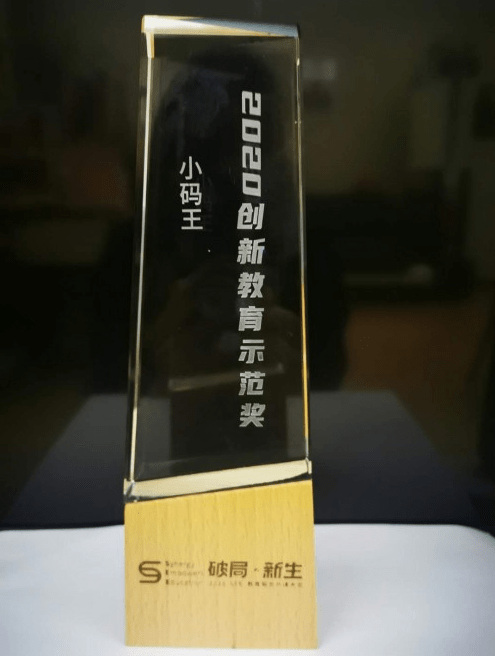 小码王bsport体育平台荣获2020创新教育示范奖少儿编程推荐小码王(图4)